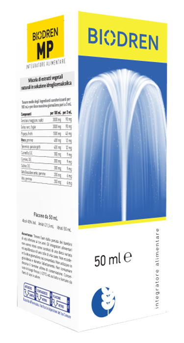 BIODREN M-P SOLUZIONE IDROALCOLICA 50 ML - Farmacia Bartoli