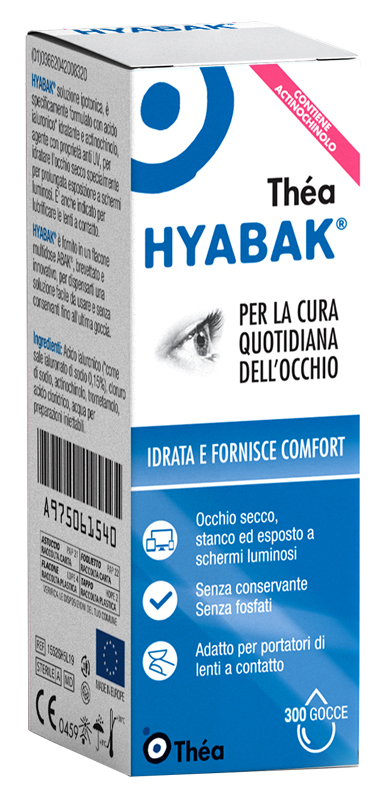 HYABAK SOLUZIONE OFTALMICA 10 ML - Farmacia Bartoli