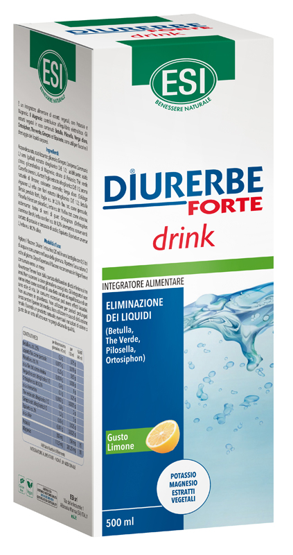 ESI DIURERBE FORTE DRINK LIMONE 500 ML - Farmacia Bartoli