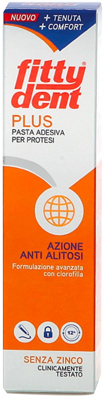 FITTYDENT PLUS ADESIVO PROTESI 40 G - Farmacia Bartoli