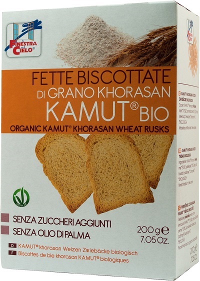 FSC FETTE BISCOTTATE DI KAMUT BIO SENZA ZUCCHERI AGGIUNTI CON OLIO DI GIRASOLE SENZA OLIO DI PALMA 200 G - Farmacia Bartoli