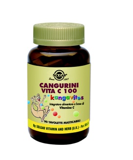 CANGURINI VITAMINA C 100 COMPRESSE MASTICABILI - Farmacia Bartoli