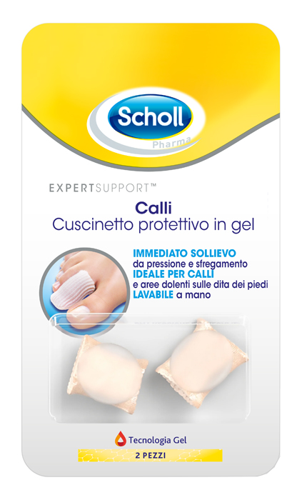 CUSCINETTI PROTETTIVI PER PIEDI CALLI SCHOLL GELACTIV 2 PEZZI - Farmacia Bartoli