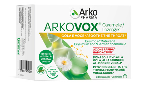 ARKOVOX MENTA/EUCALIPTO 24 CARAMELLE - Farmacia Bartoli