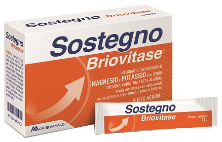 BRIOVITASE SOSTEGNO 14 BUSTINE MONODOSE - Farmacia Bartoli