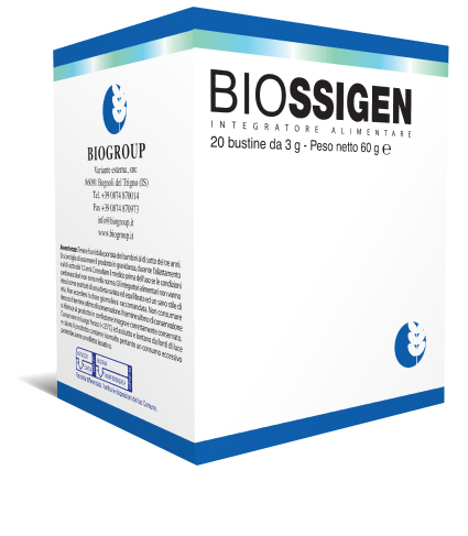 BIOSSIGEN 20 BUSTINE 3 G - Farmacia Bartoli