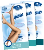SAUBER GAMBALETTO 40 MAGLIA LISCIA NEUTRO BEIGE 4 LINEA CLASSICA - Farmacia Bartoli