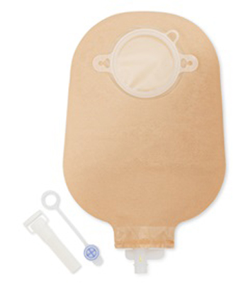SACCA UROSTOMIA ANATOMICA URO RUBINETTO DI CHIUSURA DI SICUREZZA NOVA 2 43MM 10 PEZZI+1ATTATORE+TAPPINI ESTERNI - Farmacia Bartoli