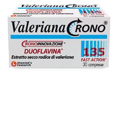 VALERIANA CRONO 135 CON DUOFLAVINA FAST ACTION 30 COMPRESSE - Farmacia Bartoli