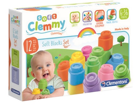 CLEMMY 12 SOFT BLOCKS SET - Farmacia Bartoli