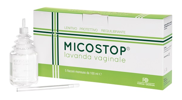 LAVANDA VAGINALE MICOSTOP 5 FLACONI DA 100 ML - Farmacia Bartoli