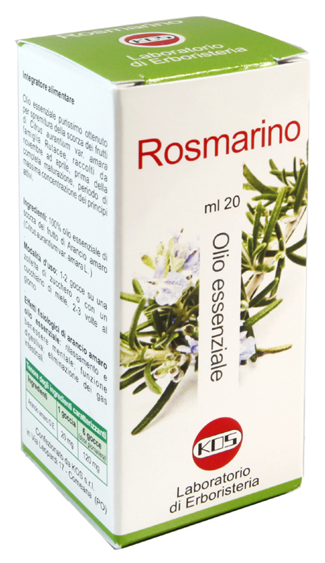 ROSMARINO OLIO ESSENZIALE 20 ML - Farmacia Bartoli