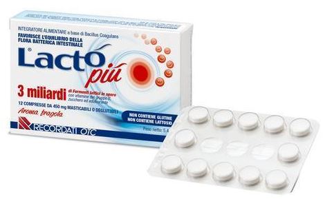 LACTO PIU 3 MILIARDI 12 COMPRESSE - Farmacia Bartoli