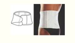 CINTURA LOMBARE WELLNESS 547 STECCATA INCROCIATA GRIGIO 80 CM - Farmacia Bartoli