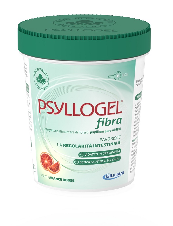 PSYLLOGEL FIBRA ARANCE ROSSE VASO 170 G - Farmacia Bartoli