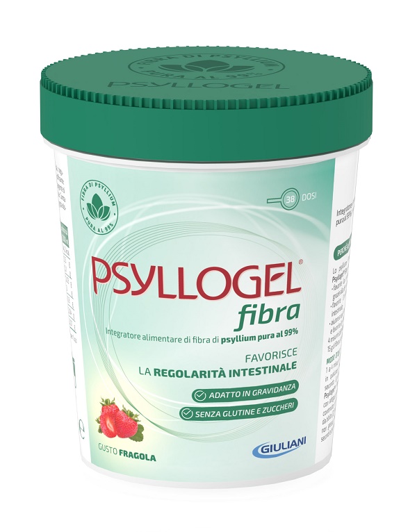 PSYLLOGEL FIBRA FRAGOLA VASO 170 G - Farmacia Bartoli