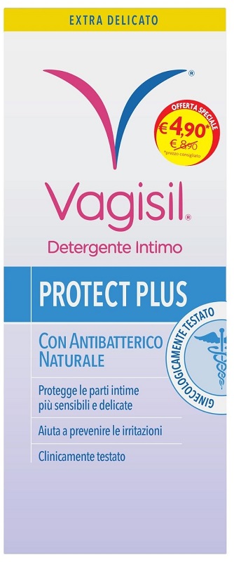 VAGISIL DETERGENTE INTIMO PROTECT PLUS 250 ML - Farmacia Bartoli