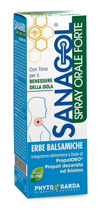 SANAGOL SPRAY FORTE ERBE BALSAMICHE 20 ML - Farmacia Bartoli