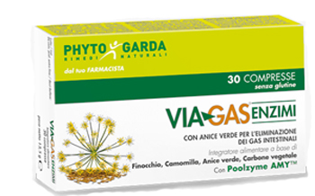 VIAGAS ENZIMI 30 COMPRESSE - Farmacia Bartoli