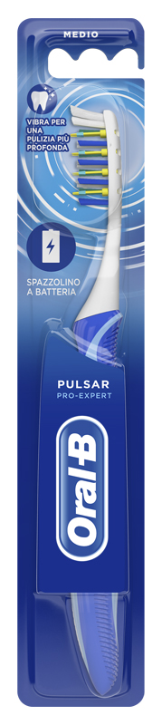 ORALB PULSAR PRO EXPERT SPAZZOLINO MANUALE - Farmacia Bartoli
