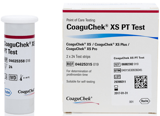 STRISCE REATTIVE PER APPARECCHIO AUTODIAGNOSTICO COAGUCHEK XS PT TEST 2X24 PEZZI - Farmacia Bartoli