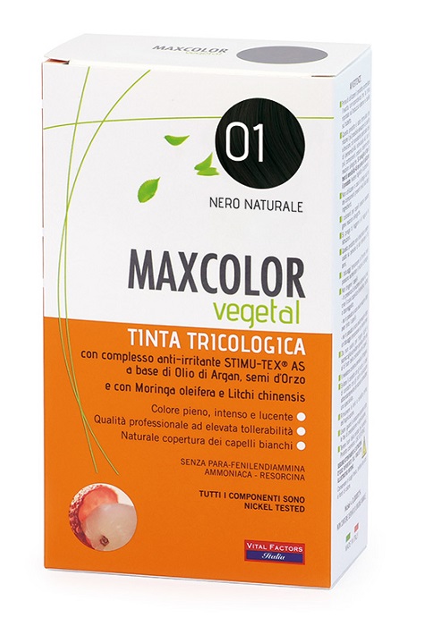 MAX COLOR VEGETAL 01 TINTURA 140 ML - Farmacia Bartoli