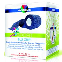 BENDA ELASTICA AUTOBLOCCANTE MASTER-AID SPORT BLUGRIP 4X4,5 - Farmacia Bartoli