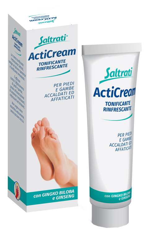 SALTRATI ACTICREAM TONIFICANTE RINFRESCANTE PER PIEDI E GAMBE 100 ML - Farmacia Bartoli