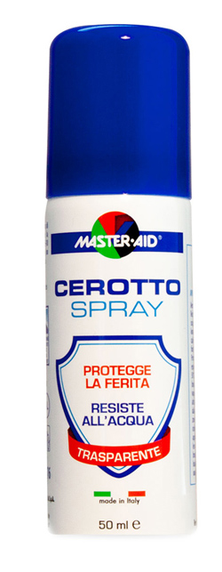 CEROTTO SPRAY MASTER-AID FLACONE 50ML CIRCA 80 APPLICAZIONI - Farmacia Bartoli