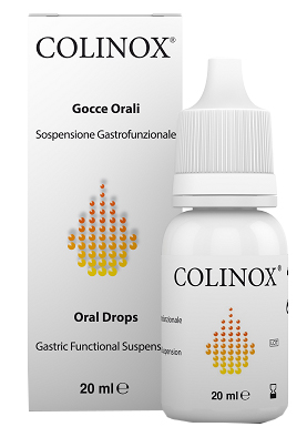 COLINOX SOSPENSIONE GASTROFUNZIONALE GOCCE OROSOLUBILI TRATTAMENTO METEORISMO AEROFAGIA COLICHE GASSOSE 20 ML - Farmacia Bartoli