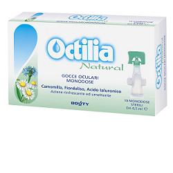 OCTILIA NATURAL GOCCE OCCHI IRRITATI E ARROSSATI 10 FLACONCINI MONODOSE 0,5 ML - Farmacia Bartoli