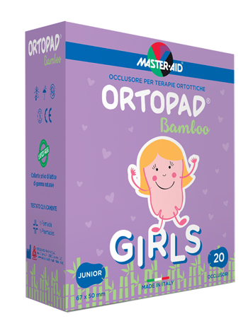 CEROTTO OCULARE PER ORTOTTICA ORTOPAD GIRLS M 5,4X7,6 20 PEZZI - Farmacia Bartoli