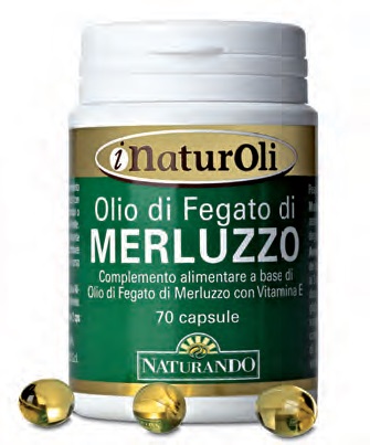 NATUROLI OLIO DI FEGATO DI MERLUZZO 70 CAPSULE MOLLI - Farmacia Bartoli