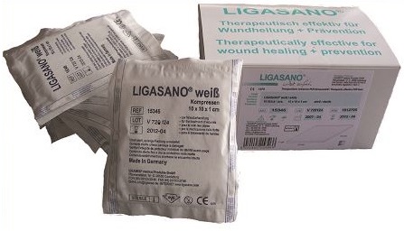 MEDICAZIONE IN COMPRESSE DI POLIURETANO ESPANSO FORMATO DA RETICOLI CELLULARI A NIDO D'APE 10X10X1CM 10 PEZZI - Farmacia Bartoli