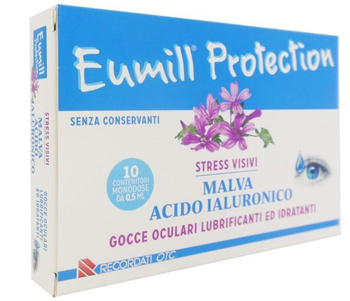 EUMILL PROTECTION GOCCE OCULARI 10 FLACONCINI MONODOSE 0,5 ML - Farmacia Bartoli