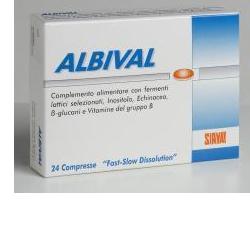 ALBIVAL PROBIOTICO 24 COMPRESSE - Farmacia Bartoli