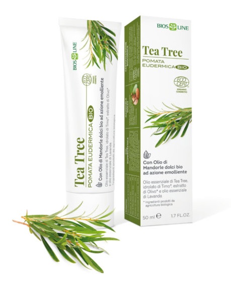 BIOSLINE TEA TREE POMATA EUDERMICA CERT ECOCERT 50 ML - Farmacia Bartoli