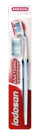IODOSAN COMPACT SPAZZOLINO ANATOMICO OS - Farmacia Bartoli