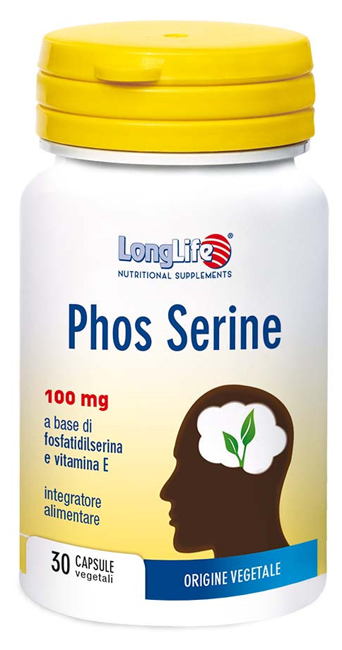 LONGLIFE PHOS SERINE 30 CAPSULE VEGETALI - Farmacia Bartoli