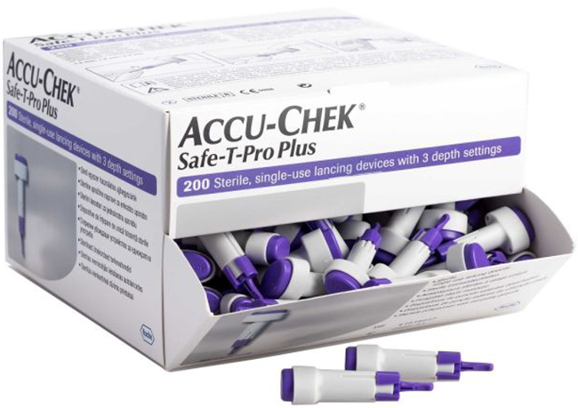 LANCETTE PUNGIDITO ACCU-CHEK SAFE T PRO PLUS PD 200 PEZZI - Farmacia Bartoli