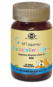 PESCIOLINI DHA 90 PERLE MASTICABILI - Farmacia Bartoli