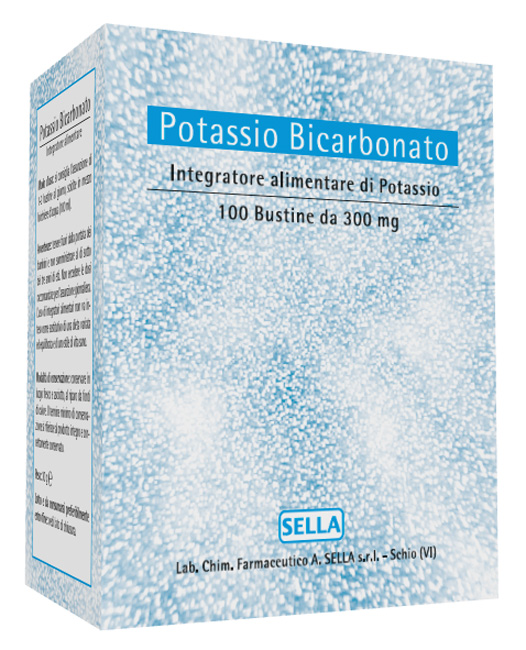 POTASSIO BICARBONATO POLVERE 100 BUSTINE - Farmacia Bartoli