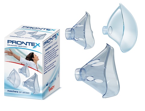 MASCHERA PEDIATRICA AEROSOL PRONTEX FAST LINE IN PLASTICA - Farmacia Bartoli