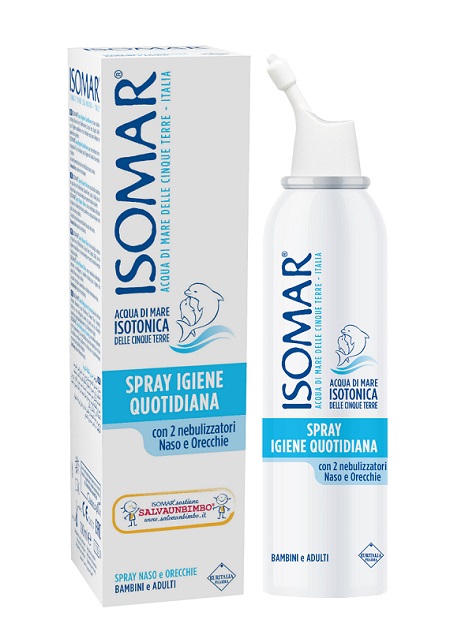 SOLUZIONE ACQUA DI MARE ISOMAR SPRAY IGIENE QUOTIDIANA 100 ML - Farmacia Bartoli