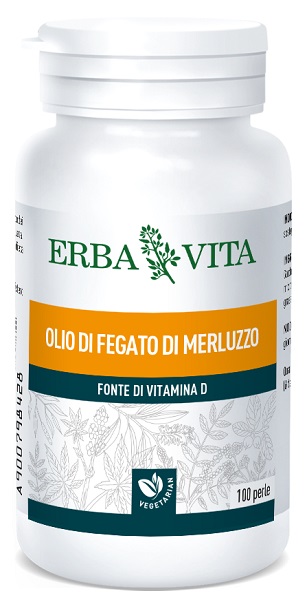 OLIO FEGATO MERLUZZO 100 PERLE 453 MG - Farmacia Bartoli
