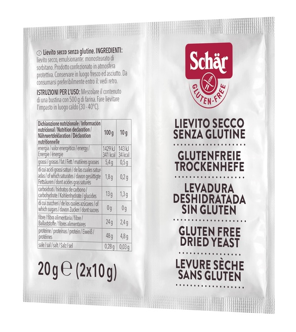 SCHAR LIEVITO SECCO 2 BUSTINE DA 10 G - Farmacia Bartoli