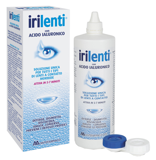SOLUZIONE UNICA PER LENTI A CONTATTO IRILENTI 300ML - Farmacia Bartoli