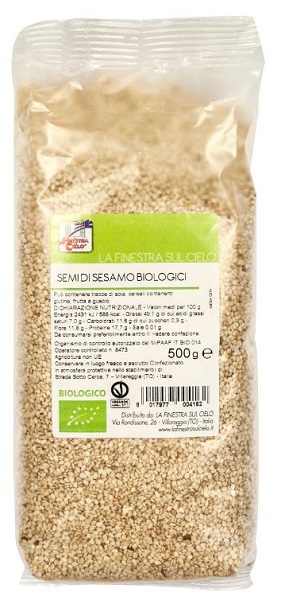 SESAMO BIO 500 G - Farmacia Bartoli