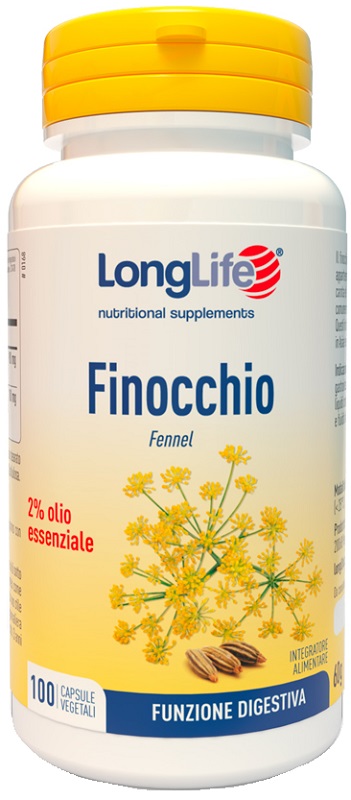 LONGLIFE FINOCCHIO 1% 100 CAPSULE VEGETALI - Farmacia Bartoli