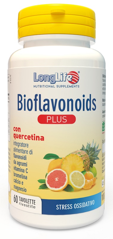 LONGLIFE BIOFLAVONOIDS PLUS 60 TAVOLETTE RIVESTITE - Farmacia Bartoli